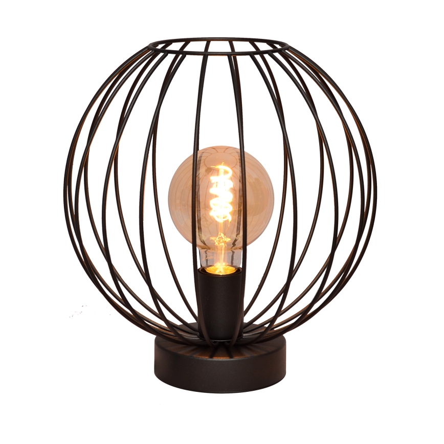 Lampă de masă MERCURE 1xE27/15W/230V neagră