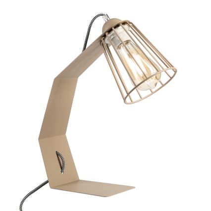 Lampă de masă NANDO 1xE27/15W/230V bej