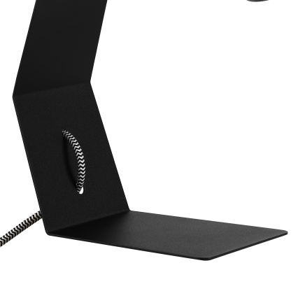 Lampă de masă NANDO 1xE27/15W/230V neagră