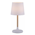 Lampă de masă NIMA 1xE14/40W/230V albă Leuchten Direkt 14423-16