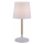 Lampă de masă NIMA 1xE14/40W/230V albă Leuchten Direkt 14423-16
