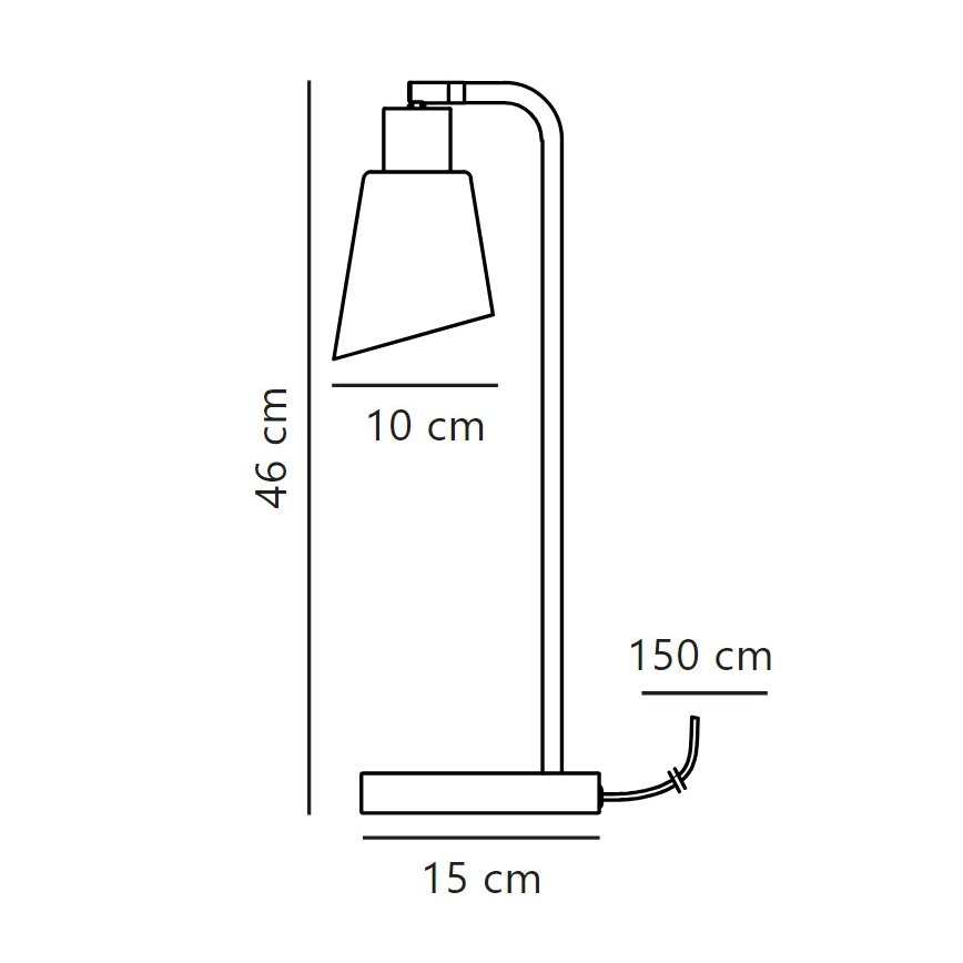 Lampă de masă Nordlux MOLLI 1xE14/25W/230V