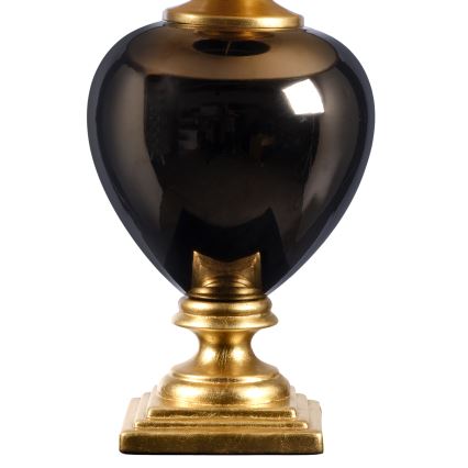 Lampă de masă ONLI AMADEUS 1xE27/15W/230V 72 cm negru/auriu