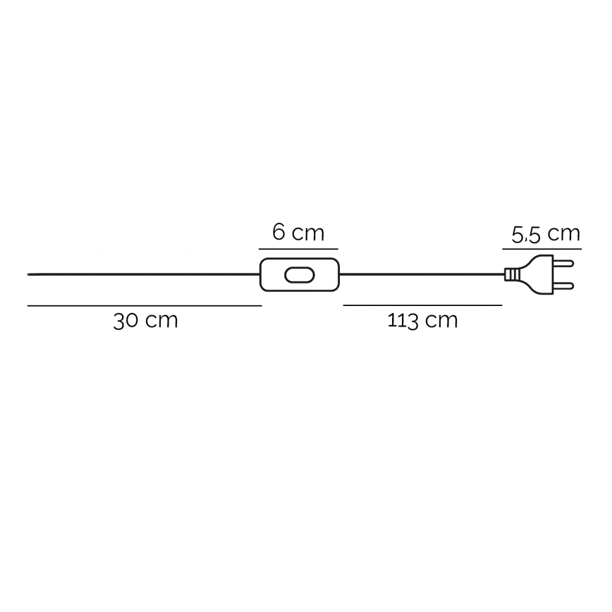 Lampă de masă ONLI AMADEUS 1xE27/15W/230V 72 cm negru/auriu