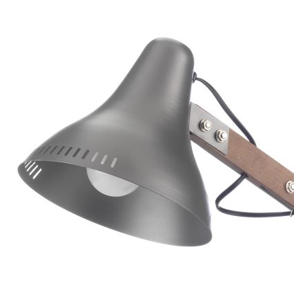 Lampă de masă ONLI ARCHITETTO 1xE27/22W/230V 62 cm gri/maro