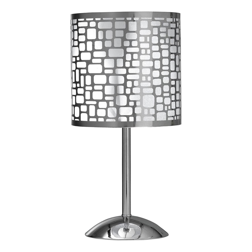 Lampă de masă ONLI BRUCE 1xE27/15W/230V 40 cm crom mat