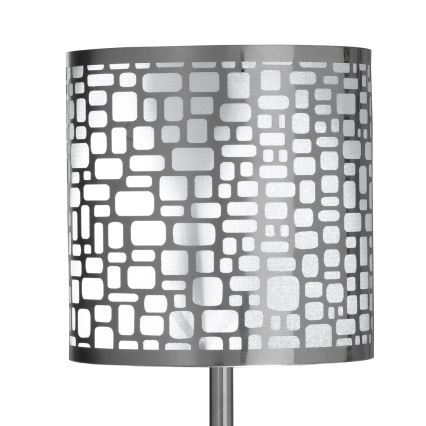 Lampă de masă ONLI BRUCE 1xE27/15W/230V 40 cm crom mat