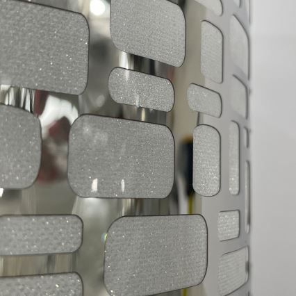 Lampă de masă ONLI BRUCE 1xE27/15W/230V 40 cm crom mat