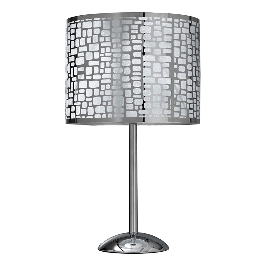 Lampă de masă ONLI BRUCE 1xE27/15W/230V 52 cm crom mat