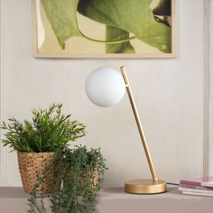 Lampă de masă ONLI PALOMA 1xG9/10W/230V 38,5 cm auriu