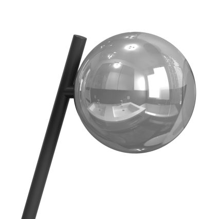 Lampă de masă ONLI PALOMA 1xG9/10W/230V 38,5 cm negru/fumuriu