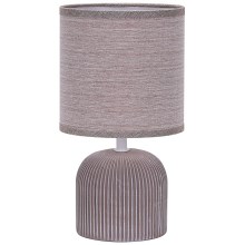 Lampă de masă ONLI SHELLY 1xE27/22W/230V maro 28 cm