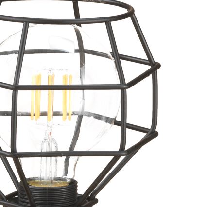 Lampă de masă ONLI SPIDER 1xE27/15W/230V 23 cm negru/maro