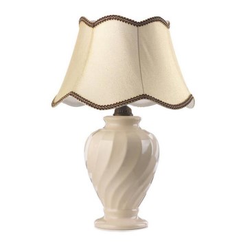 Lampă de masă ONLI VORTICE 1xE27/22W/230V 60 cm bej