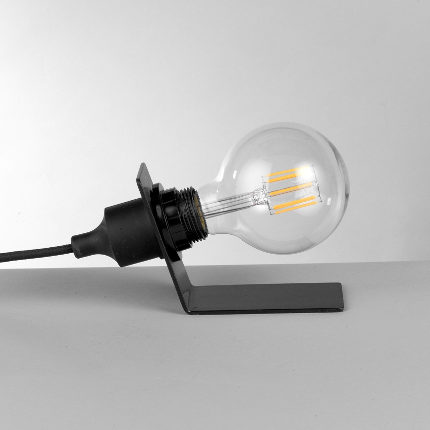 Lampă de masă ONLI WIRE 1xE27/15W/230V 10 cm negru