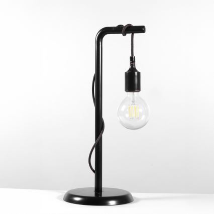 Lampă de masă ONLI WIRE 1xE27/15W/230V 48 cm negru