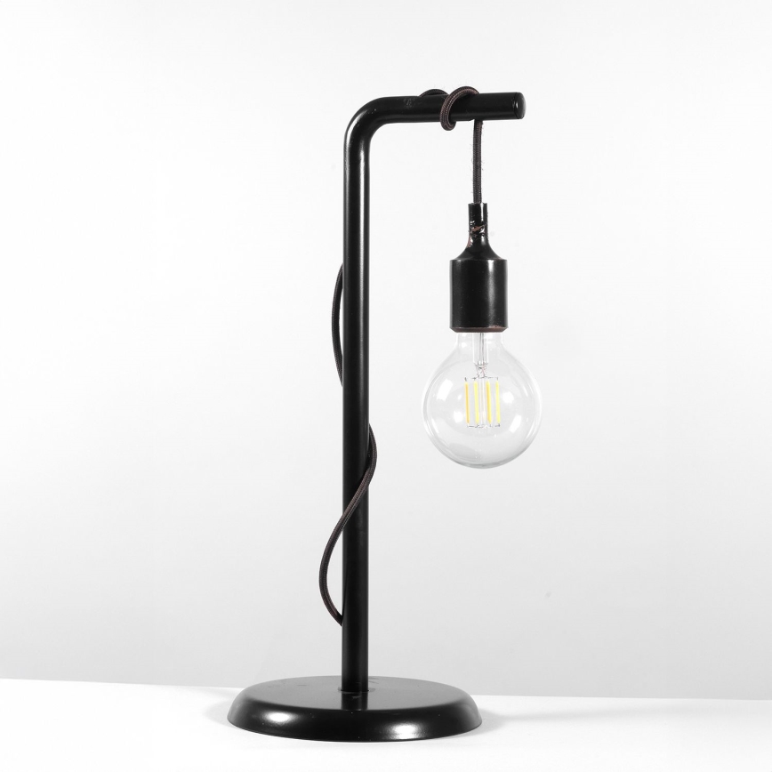 Lampă de masă ONLI WIRE 1xE27/15W/230V 48 cm negru