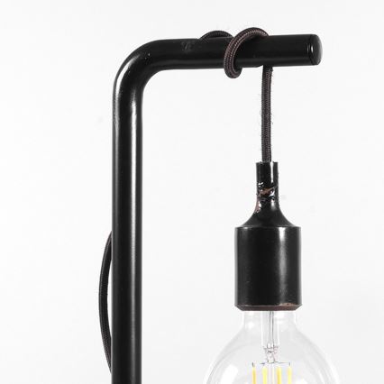 Lampă de masă ONLI WIRE 1xE27/15W/230V 48 cm negru