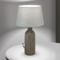 Lampă de masă ORCHID 1xE27/40W/230V ceramică maro/gri
