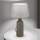 Lampă de masă ORCHID 1xE27/40W/230V ceramică maro/gri