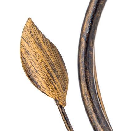 Lampă de masă SISI 1xE14/40W/230V bronz/patină