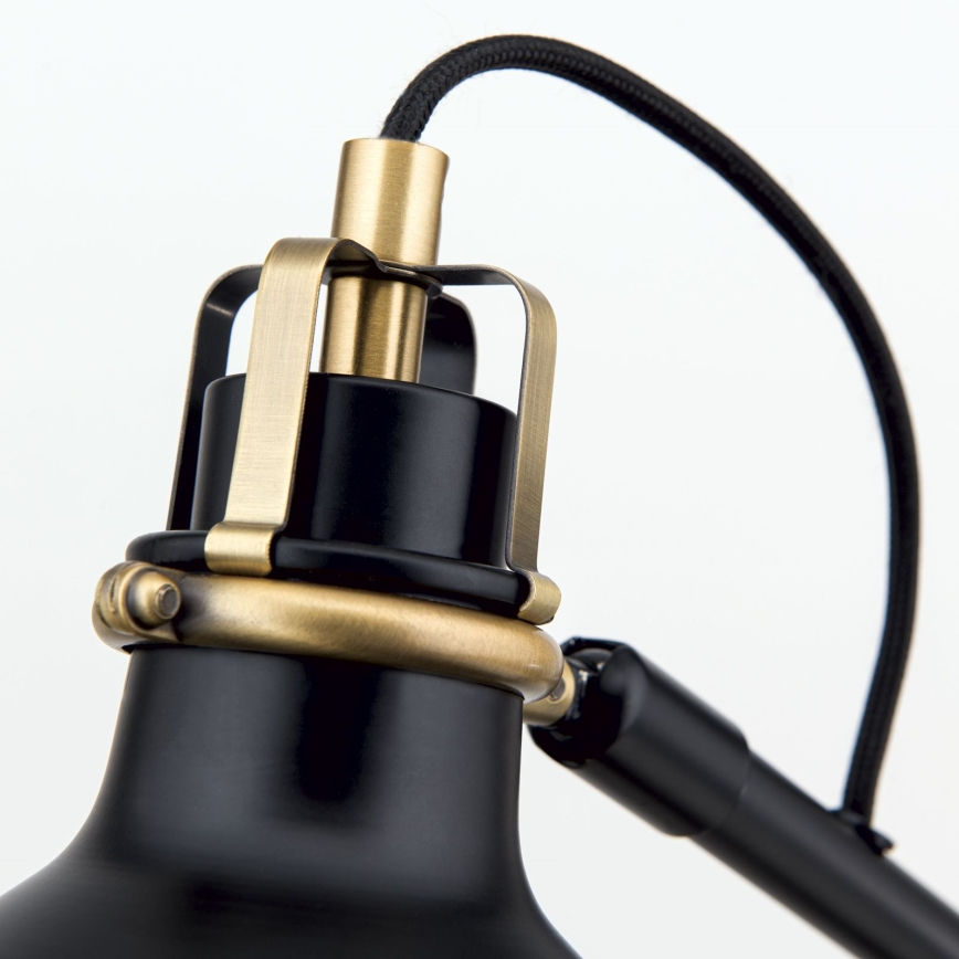 Lampă de masă SCHILLER 1xE27/40W/230V negru/bronz