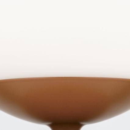 Lampă de masă STANLEY 1xE14/25W/230V ceramică/maro