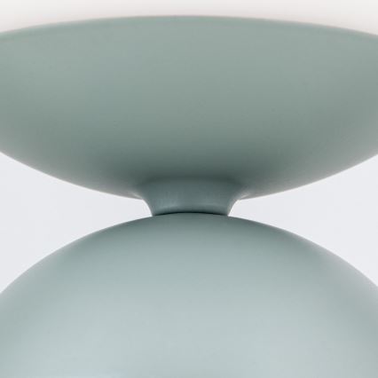 Lampă de masă STANLEY 1xE14/25W/230V ceramică/verde-mentă