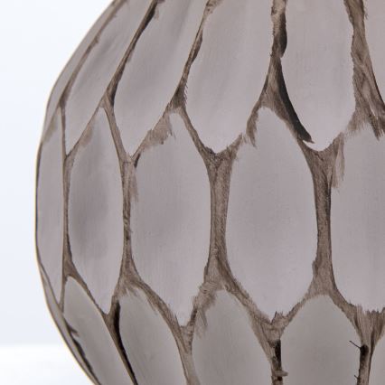 Lampă de masă PINIA 1xE14/25W/230V ceramică bej/gri