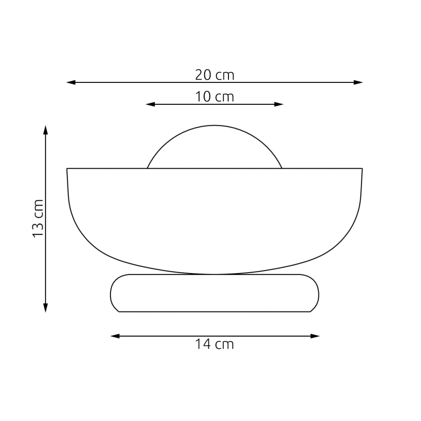 Lampă de masă OZZY 1xG9/8W/230V gri