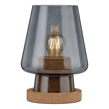 Lampă de masă Paulmann IBEN 79736 - 1xE27/20W, 230V, fumurie