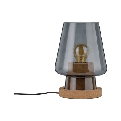Lampă de masă Paulmann IBEN 79736 - 1xE27/20W, 230V, fumurie