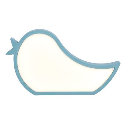 Lampă de masă pentru copii BIRD LED/12W/230V albastră