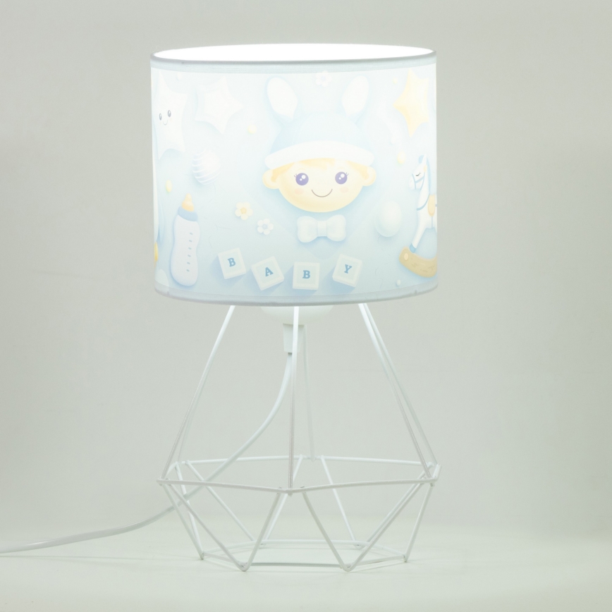 Lampă de masă pentru copii KIDS ROOM 1xE27/60W/230V, diametru 18 cm, astronaut