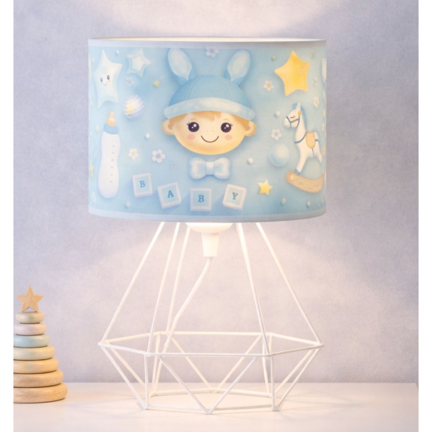 Lampă de masă pentru copii KIDS ROOM 1xE27/60W/230V, diametru 18 cm, astronaut