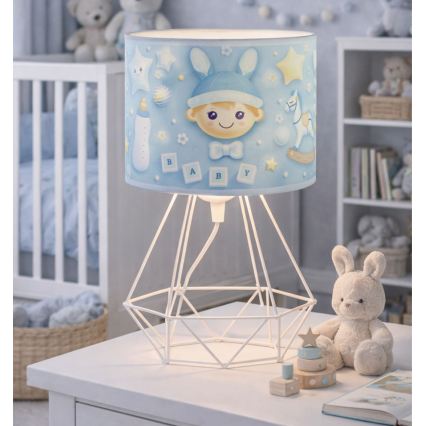 Lampă de masă pentru copii KIDS ROOM 1xE27/60W/230V, diametru 18 cm, astronaut