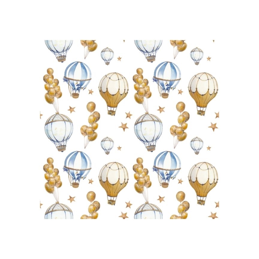 Lampă de masă pentru copii KIDS ROOM, 1xE27/60W/230V, Ø 18 cm, baloane