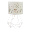 Lampă de masă pentru copii KIDS ROOM, 1xE27/60W/230V, Ø 18 cm, cu animale