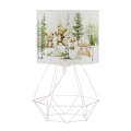 Lampă de masă pentru copii KIDS ROOM 1xE27/60W/230V, Ø 18 cm, cu animale