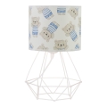 Lampă de masă pentru copii KIDS ROOM, 1xE27/60W/230V, Ø 18 cm, ursuleț