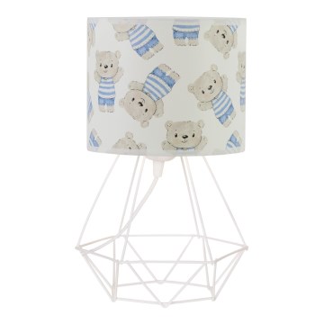 Lampă de masă pentru copii KIDS ROOM, 1xE27/60W/230V, Ø 18 cm, ursuleț