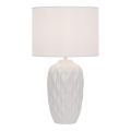 Lampă de masă PINEAPLE 1xE27/40W/230V albă