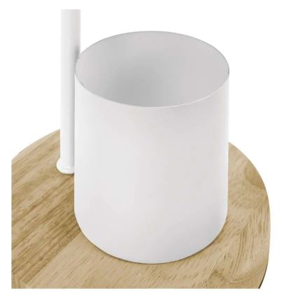 Lampă de masă POPPY 1xE27/25W/230V albă