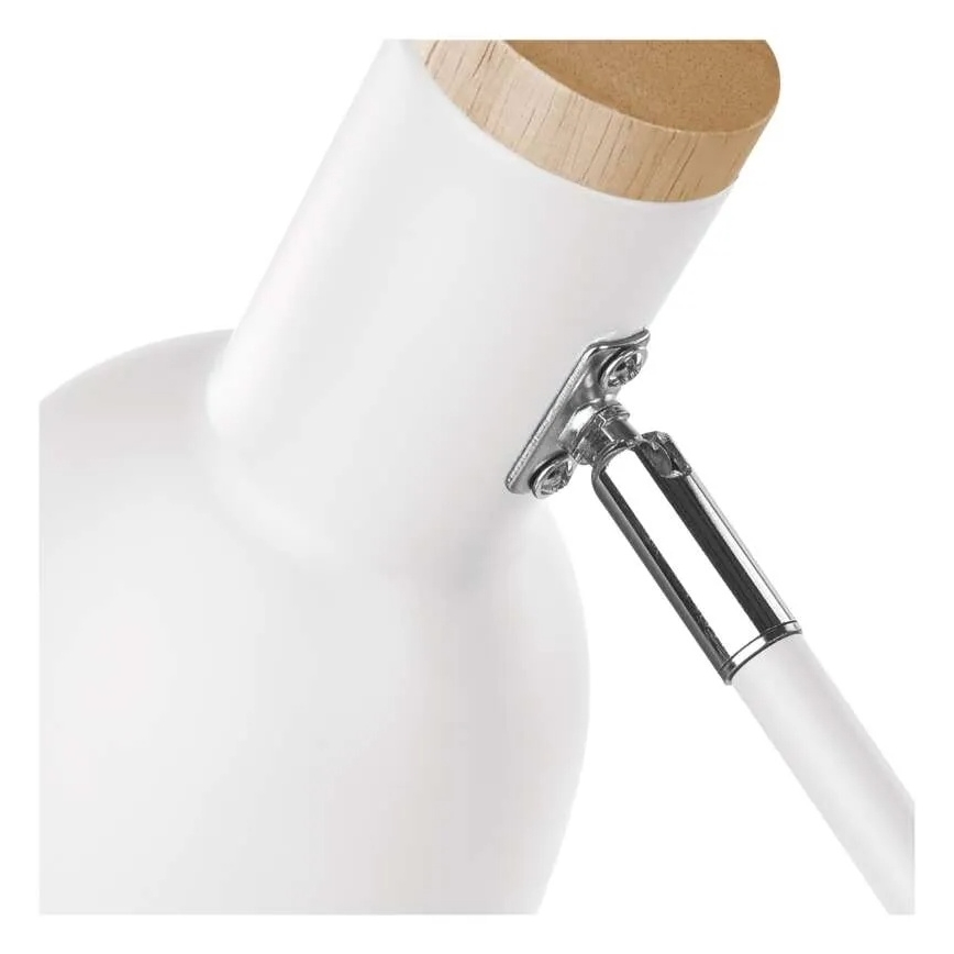 Lampă de masă POPPY 1xE27/25W/230V albă