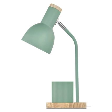 Lampă de masă POPPY 1xE27/25W/230V verde