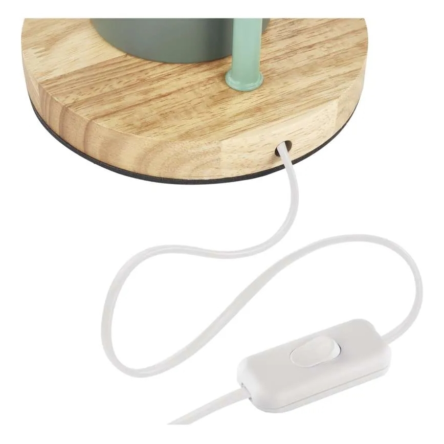 Lampă de masă POPPY 1xE27/25W/230V verde