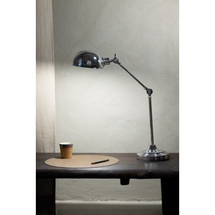 Lampă de masă PORTLAND 1xE27/40W/230V crom lucios Markslöjd 108583