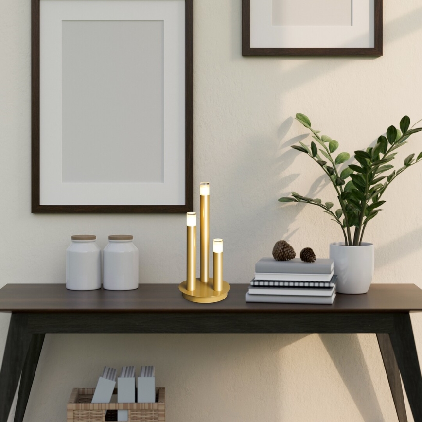 Lampă de masă Rabalux 3xG9/5W/230V auriu