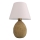 Lampă de masă RAMZES 1xE27/40W/230V alb/maro