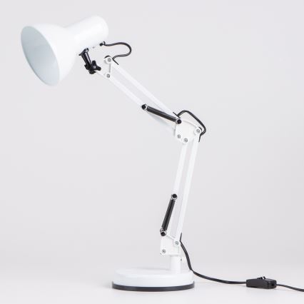 Lampă de masă ROMERO 1xE27/60W/230V albă Brilagi